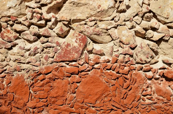 Vecchio muro messicano — Foto Stock