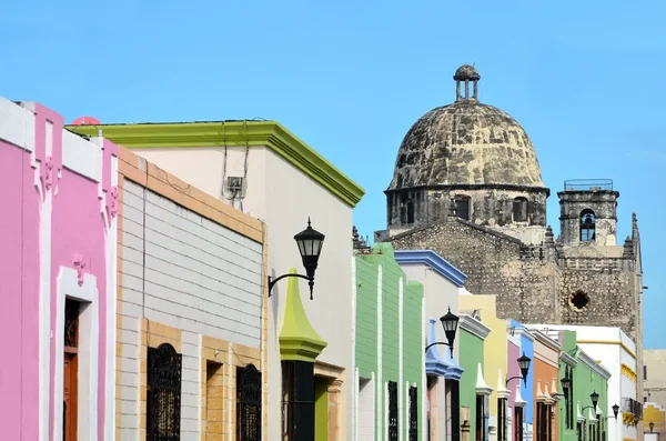 Campeche város Mexikóban — Stock Fotó