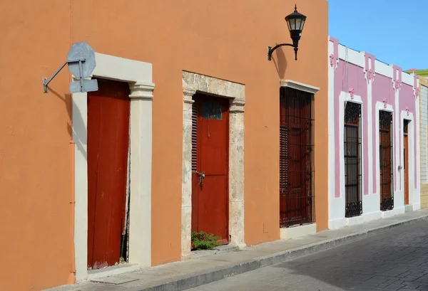 Miasta Campeche w Meksyku — Zdjęcie stockowe