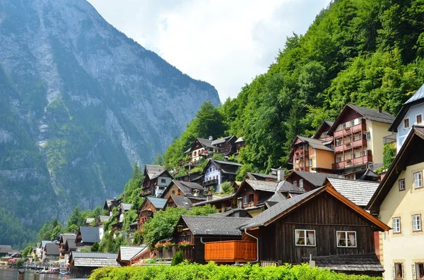 ハルシュタットの村オーストリア — ストック写真