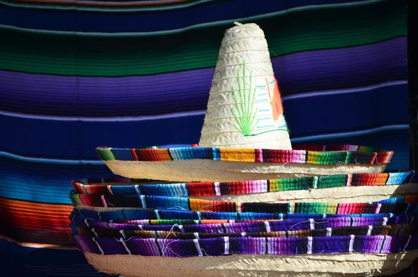 Chapéus sombrero mexicanos — Fotografia de Stock