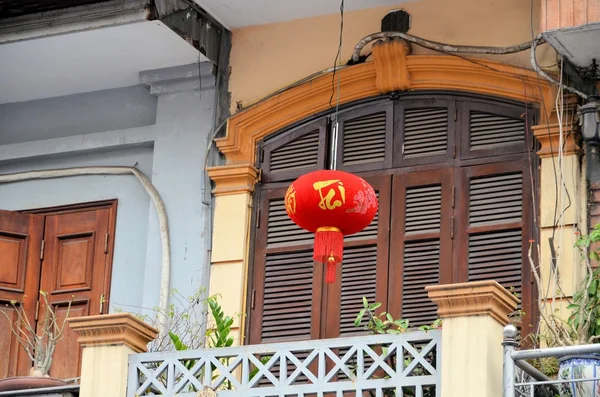 Hanoi red lamp — Stock Photo, Image