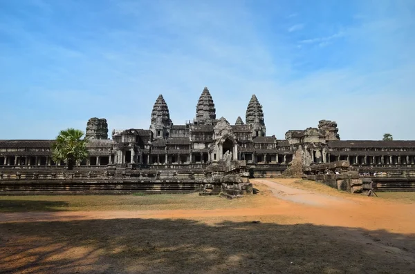 Храм Ангкор-Ват в Сиемреапе, Камбоджа . — стоковое фото