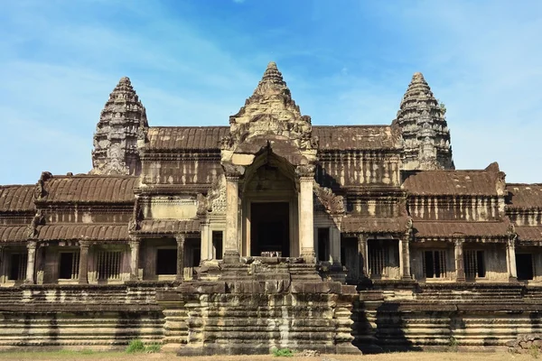Храм Ангкор-Ват в Сиемреапе, Камбоджа — стоковое фото