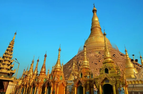 Shwedagon pagode Mianmar — Fotografia de Stock