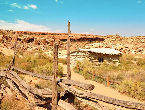 Maison ancienne dans le Parc National des Arches USA — Photo