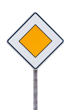 Avrupa öncelik yol işareti