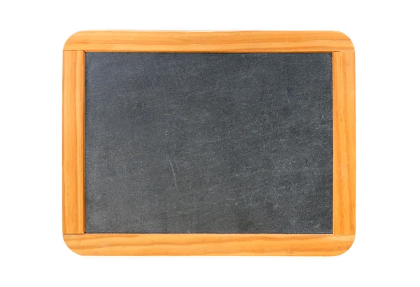 Empty vintage blackboard with wooden frame Royalty Free Stock Images