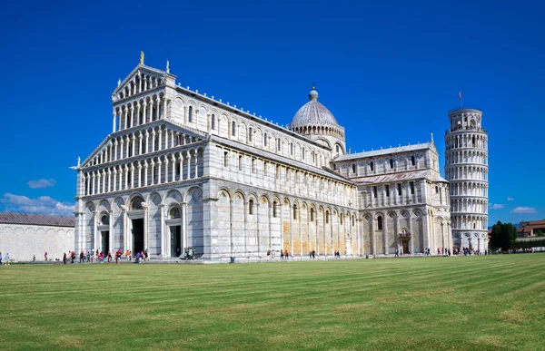 Duomo dan Menara Miring Pisa — Stok Foto