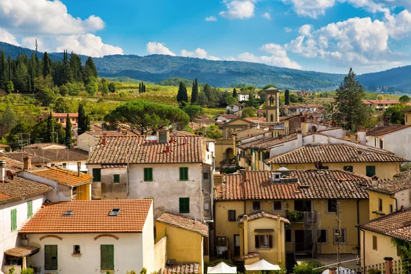 Greve i Chianti stadsbild Stockbild