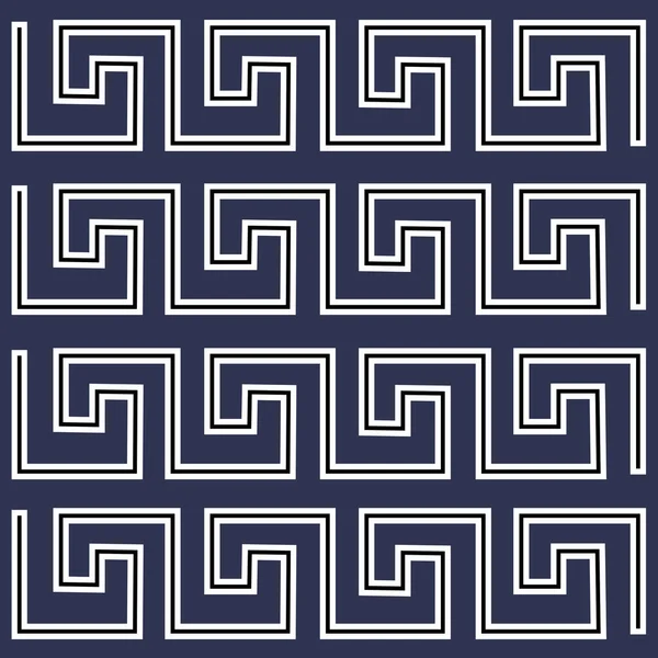 Basit bir kavisli siyah beyaz çizgi deseni.