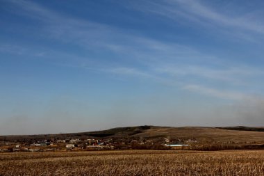 Bahar Saratov şehir bir banliyösünde.