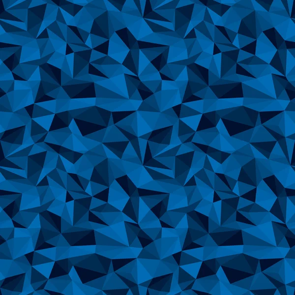 Sömlös blå vektor bakgrund — Stock vektor