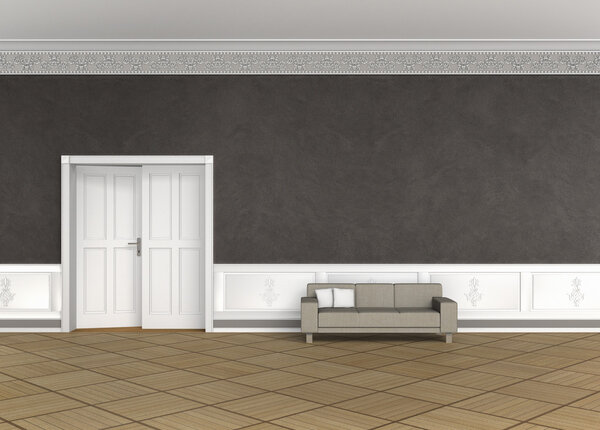 Interior of an old building