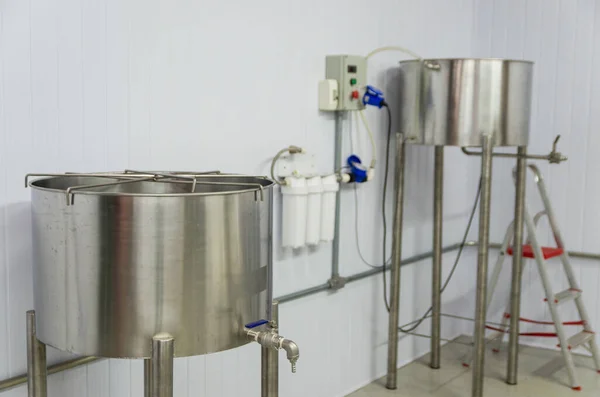 Craft Beer Production Equipment Homebrew Equipment — Stock Photo, Image