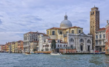 Palazzo labia ve Venedik'te san geremia Kilisesi