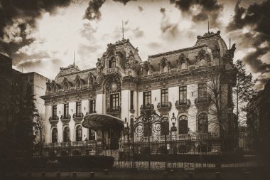 cantacuzino Sarayı günümüzde george enescu Ulusal Müzesi'nde buc
