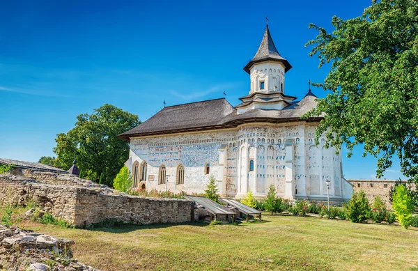 Probota-Kloster in Probota, Rumänien — Stockfoto