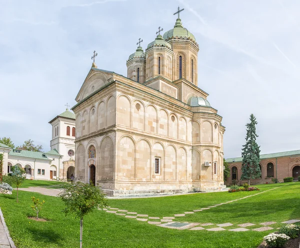 Dealu klasztor w Targoviste — Zdjęcie stockowe