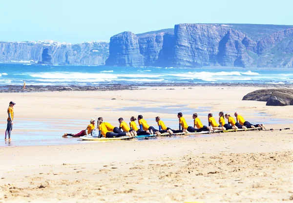 VALE FIGUEIRAS - AUGUST 29: Professional surfer surfing a wave o — Stock Photo, Image