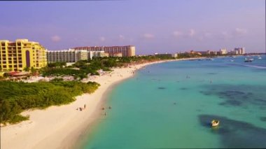 Palm Beach Aruba Island Karayipler hava