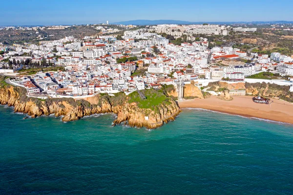 Aérien Albufeira Dans Algarve Portugal — Photo