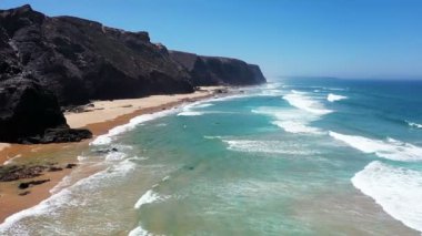 Portuga 'daki Vale Figueiras' tan havadan.