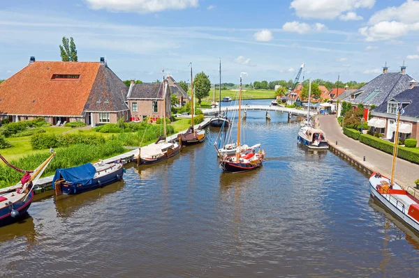 Luchtfoto Uit Het Dorp Gaastmeer Friesland — Stockfoto