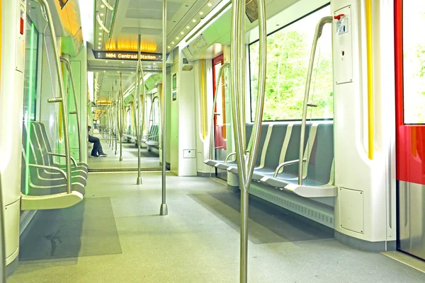 Innenraum von der U-Bahn — Stockfoto