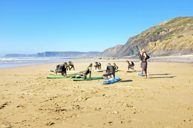 Sörfçü sörfçü alma dersleri