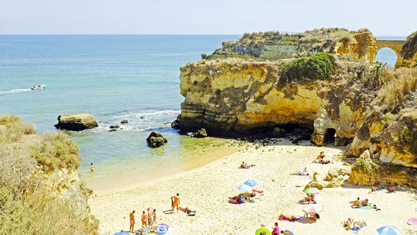 Tourisme sur la côte sud près de Lagos — Photo