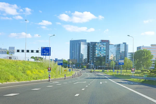 Skyline da Amsterdam — Foto Stock