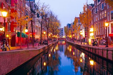 Hollanda, Amsterdam 'dan şehir manzarası