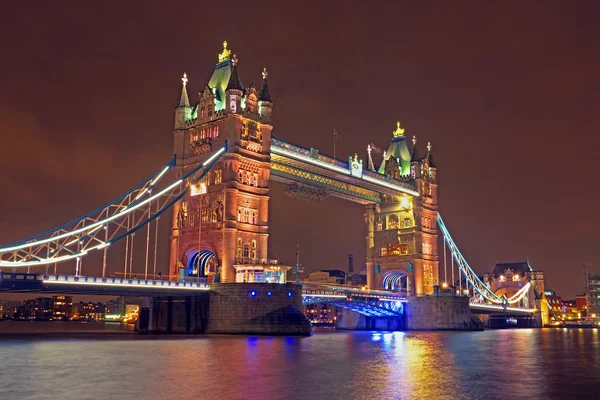Башня мост в Лондоне Стоковое Изображение
