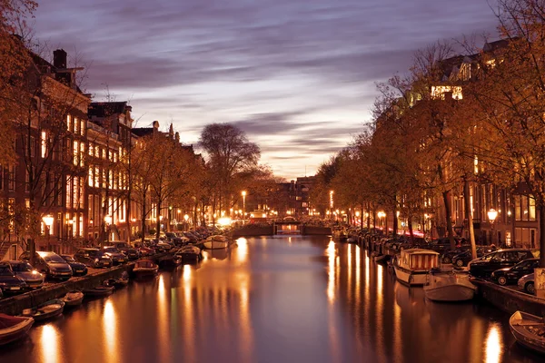 オランダのアムステルダムからの都市景観 — ストック写真