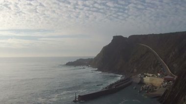 Deniz manzara üzerinde göster