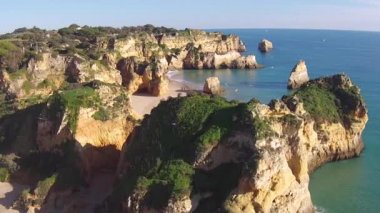 Praia Tres Irmaos Algarve Portekiz gelen hava