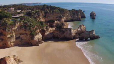 Praia Tres Irmaos Algarve Portekiz gelen hava