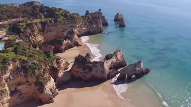 Praia Tres Irmaos Algarve Portekiz gelen hava
