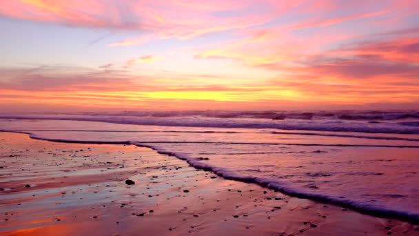 Coucher de soleil à Vale Figueiras au Portugal — Video