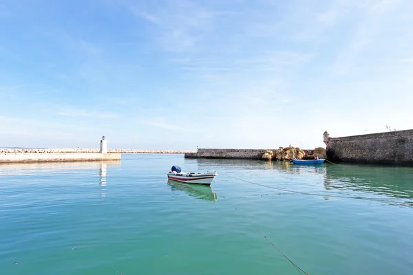 The harbor from Alvor — Stock Photo, Image