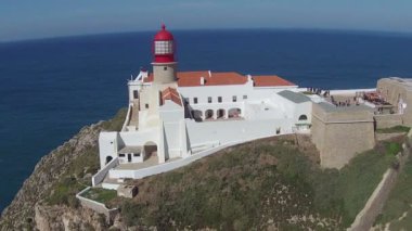 Deniz feneri Cabo Vicente gelen hava