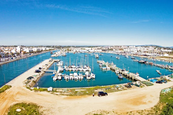 Vista aerea al porto — Foto Stock