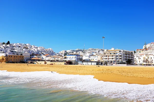 Uitzicht op Albufeira in de Algarve — Stockfoto