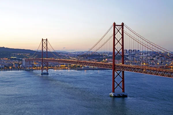 25 Abril bridge in Lisbon — Stock Photo, Image