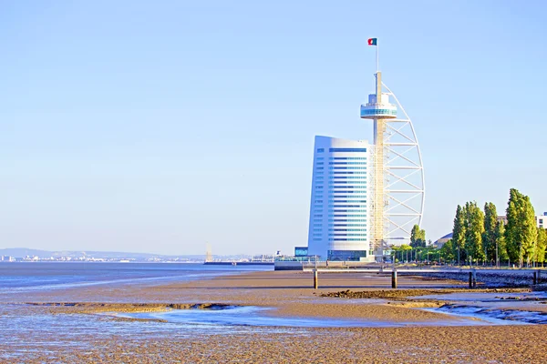 Vasco da Gama tower built — Stock Photo, Image