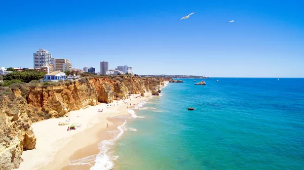 Praia da Rocha in de Algarve — Stockfoto