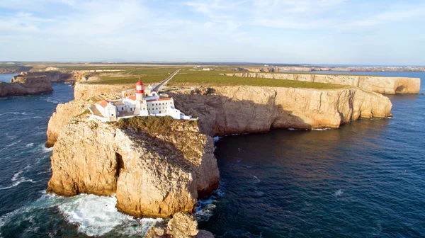 Fyren av Cabo Sao Vicente — Stockfoto