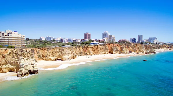 Praia da Rocha in de Algarve — Stockfoto