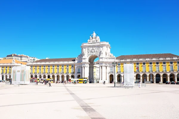 Commerce square in Lisbon — Stock Photo, Image